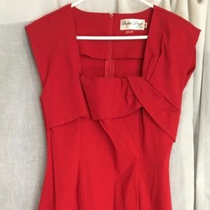 Vintage / Pin up Bettie Page wiggle dress Red XL
